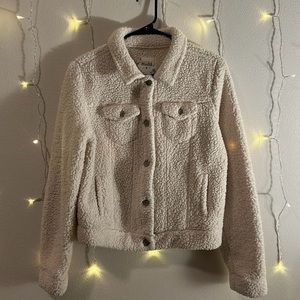 MUDD Teddy Bear Sherpa Jacket